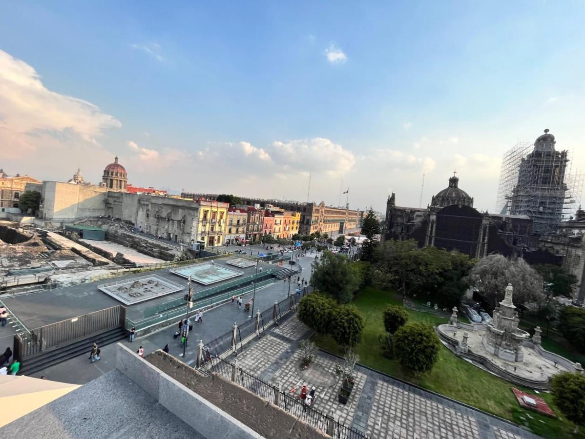 Mexiqui Zocalo Vandrarhem Mexico City Exteriör bild