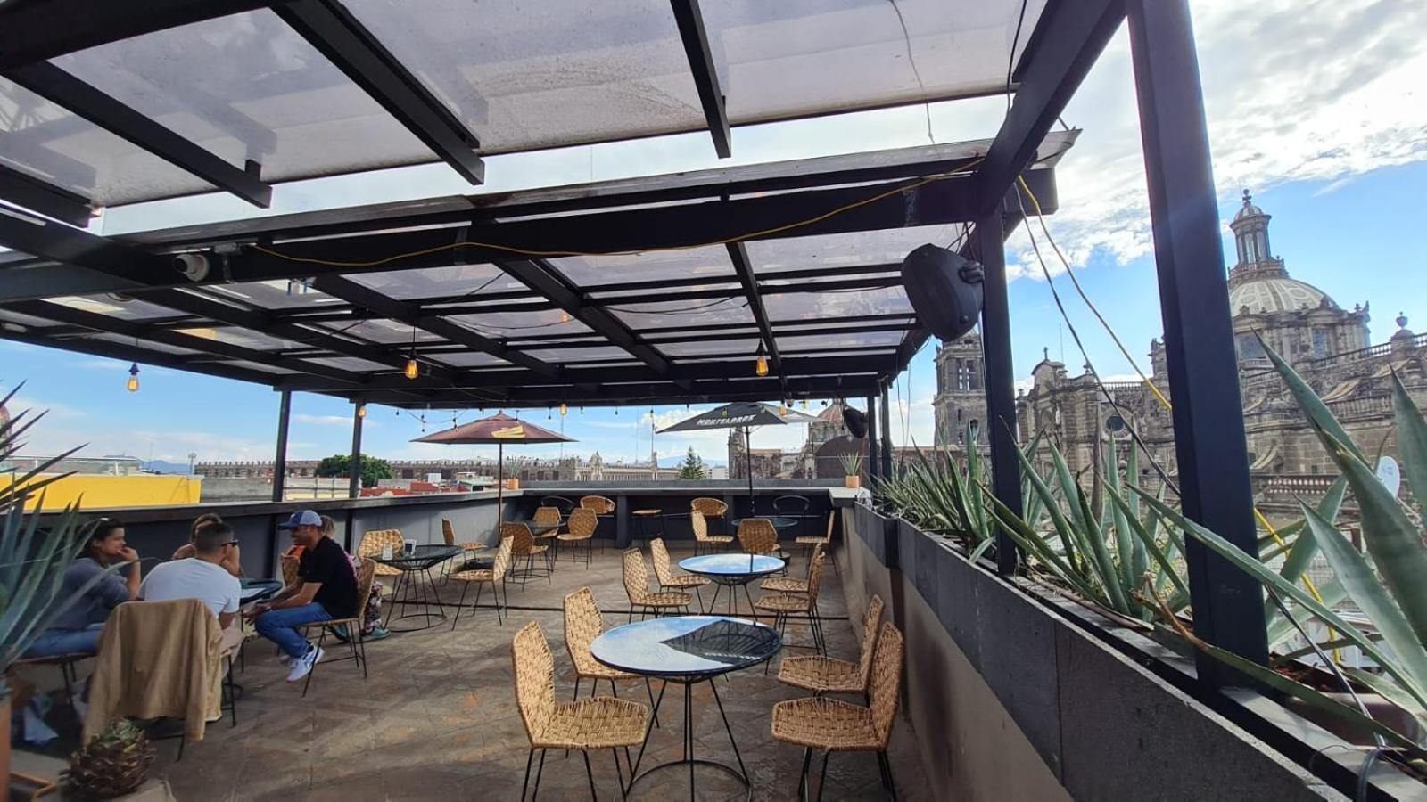 Mexiqui Zocalo Vandrarhem Mexico City Exteriör bild